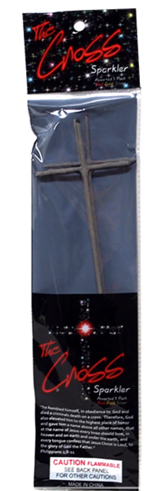 Cross sparkler